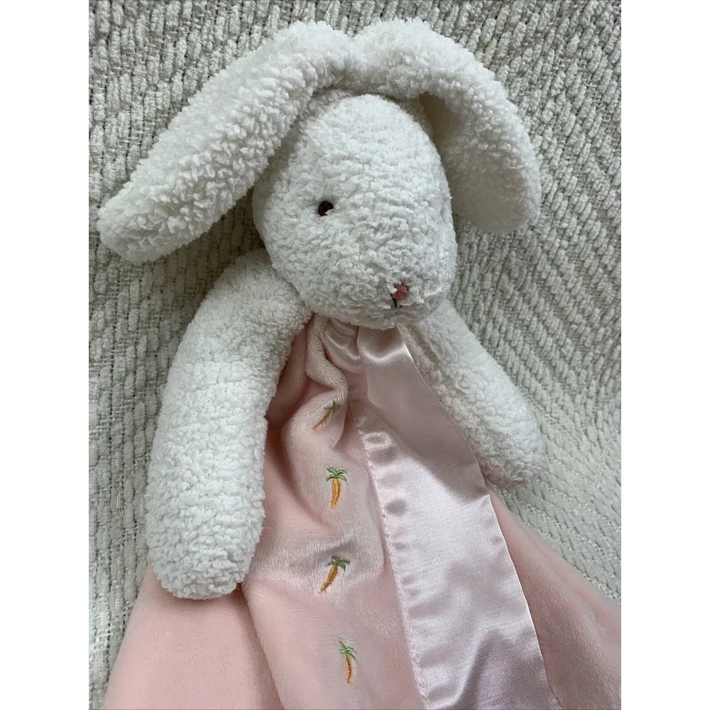Bunnies By The Bay‎ Pink Best Friends Indeed Blossom Lovey Baby Security Blanket
